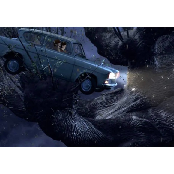 Harry Potter The Flying Ford Whomping Willow Enamel Pins - Picture 7 of 7